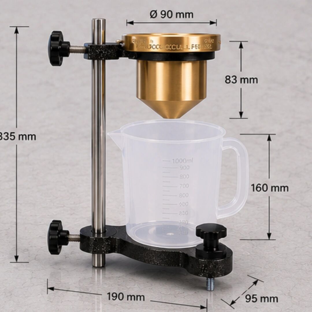 B4 & B6 Brass Viscosity Cup image 3