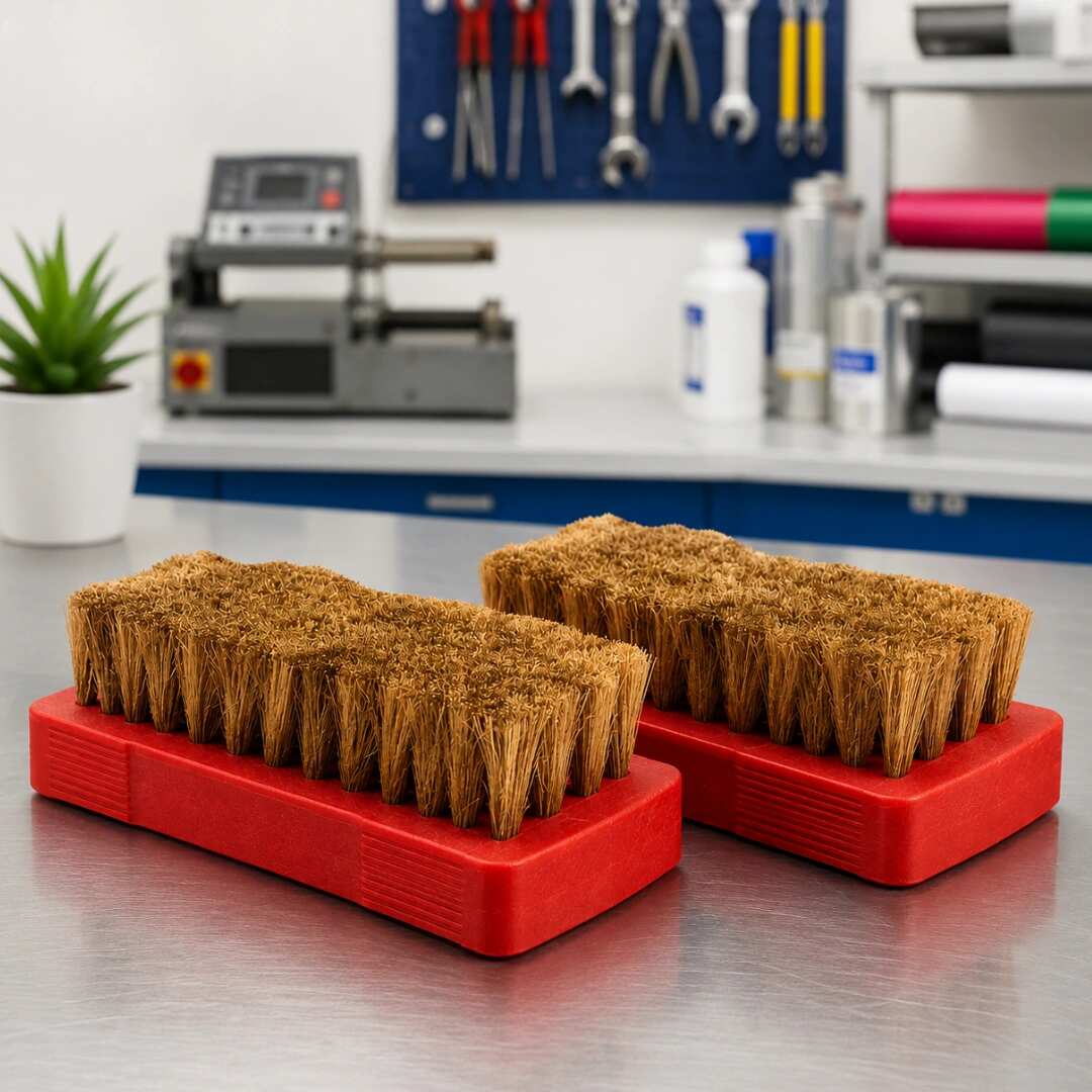 Brown Brass Brush